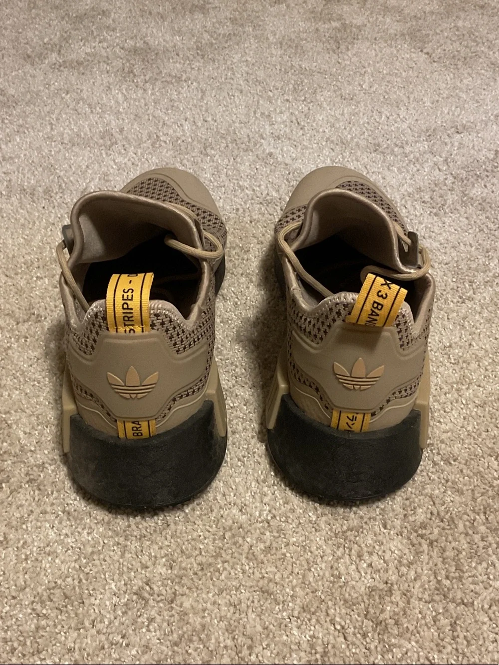 adidas NMD R1 Trail Marvel Guardians of the Galaxy Groot Size 10.5 - Worn Once